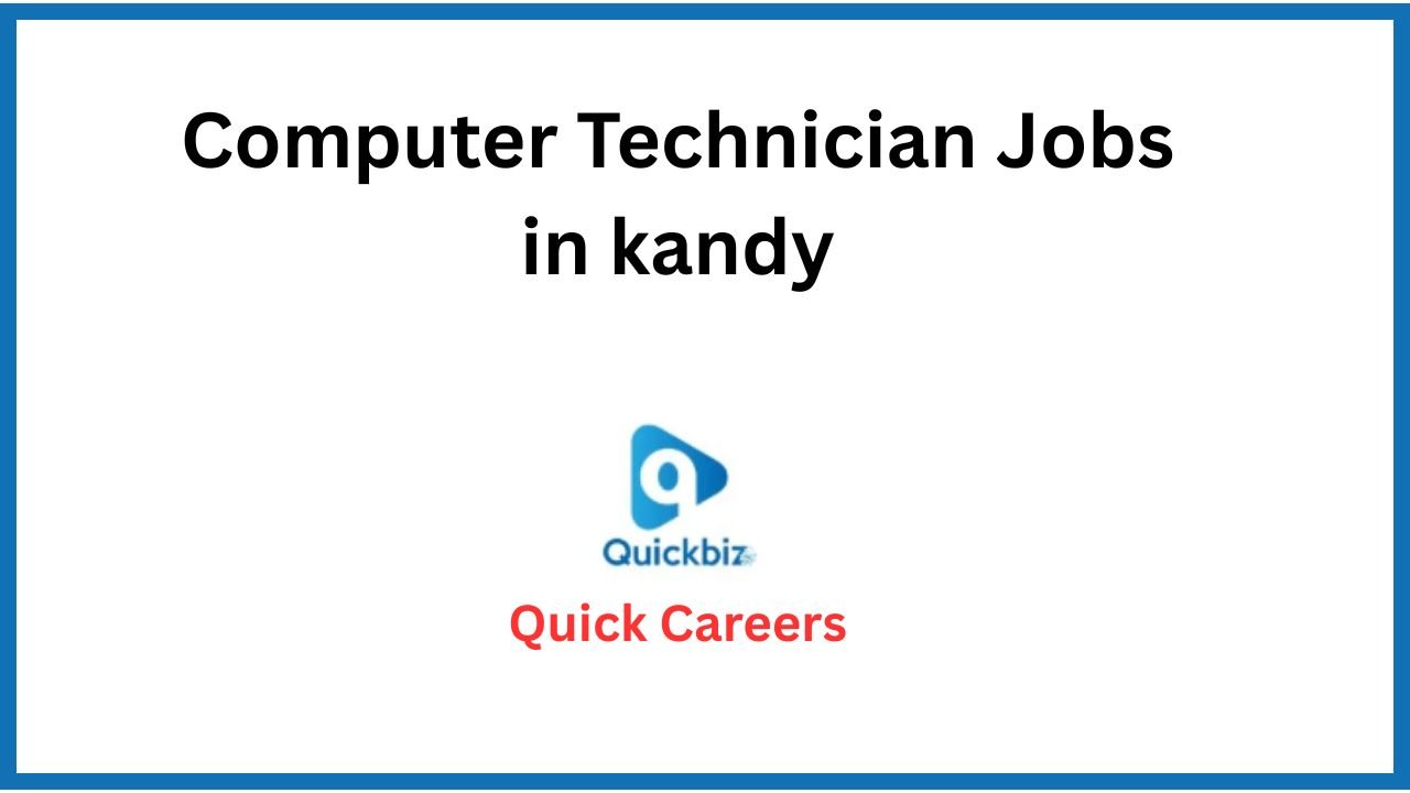 Computer Technician Jobs in Kandy