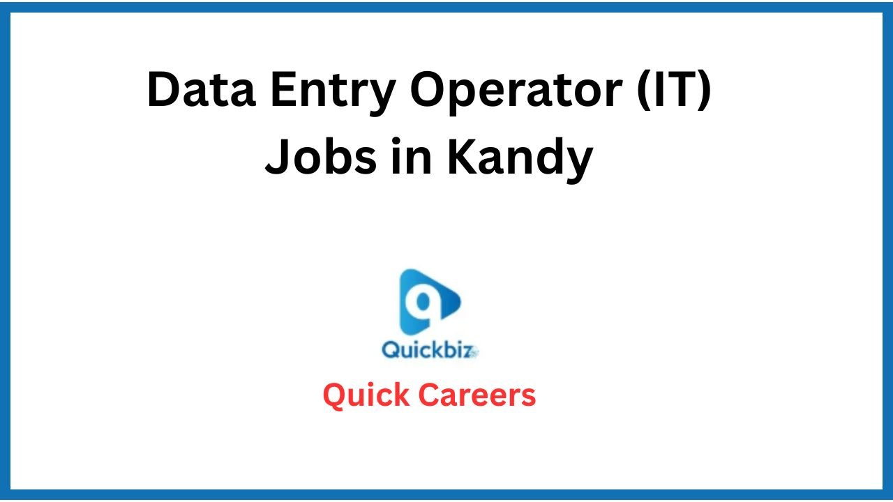 Data Entry Operator (IT) Jobs in Kandy