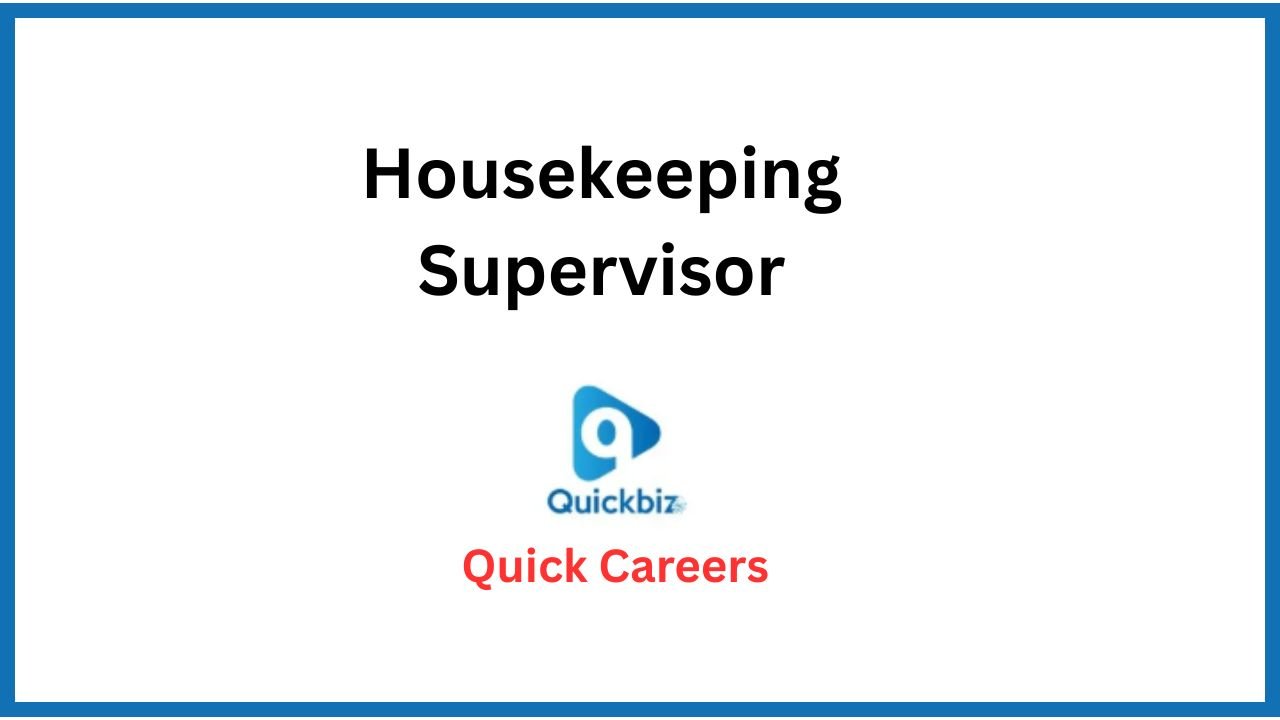 Housekeeping Supervisor