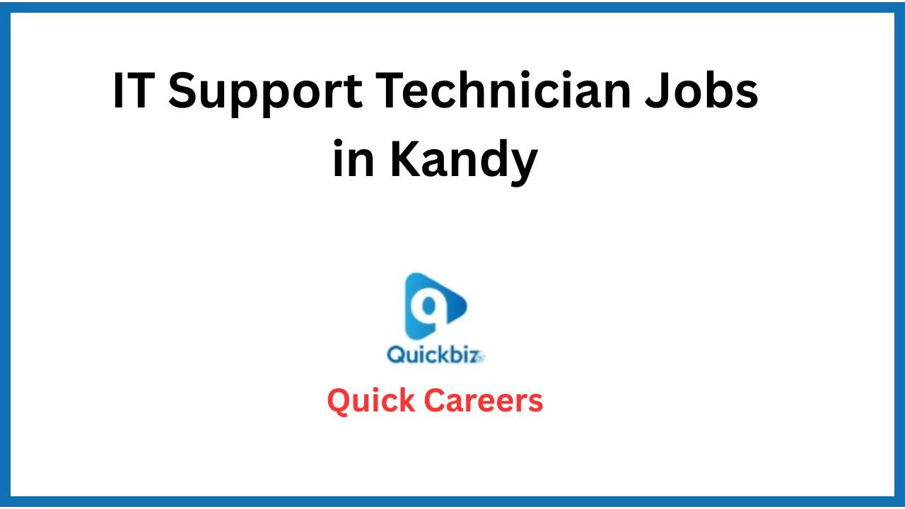 IT Support Technician Jobs in Kandy