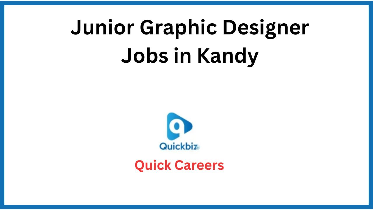 Junior Graphic Designer Jobs in Kandy